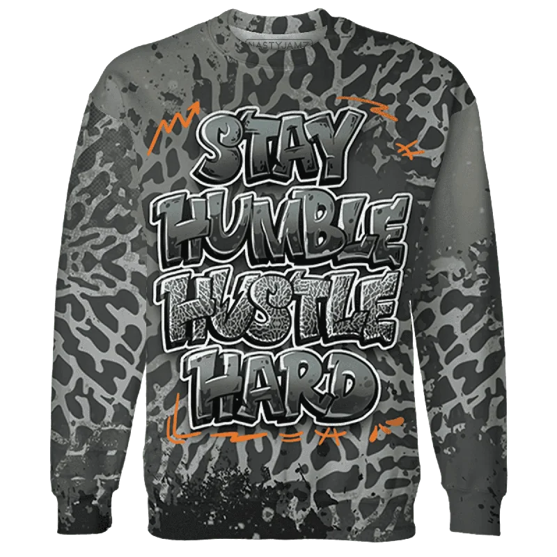 NastyJamz Fear Pack 3s Sweatshirt Match Stay Humble Hustle Hard 3D