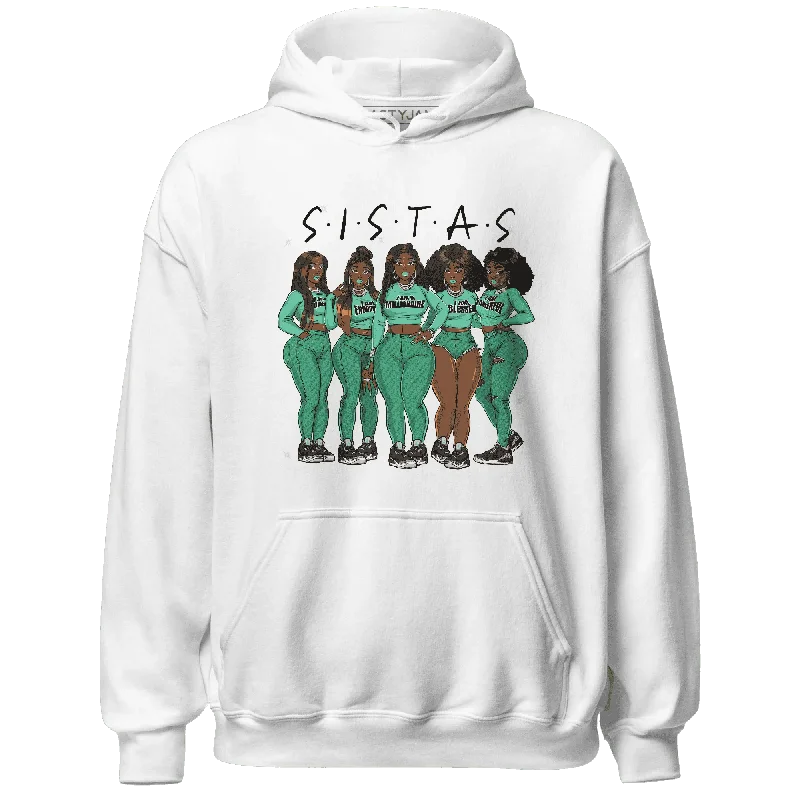 NastyJamz Green Glow 3s Hoodie Match Sistas Melanin Girl