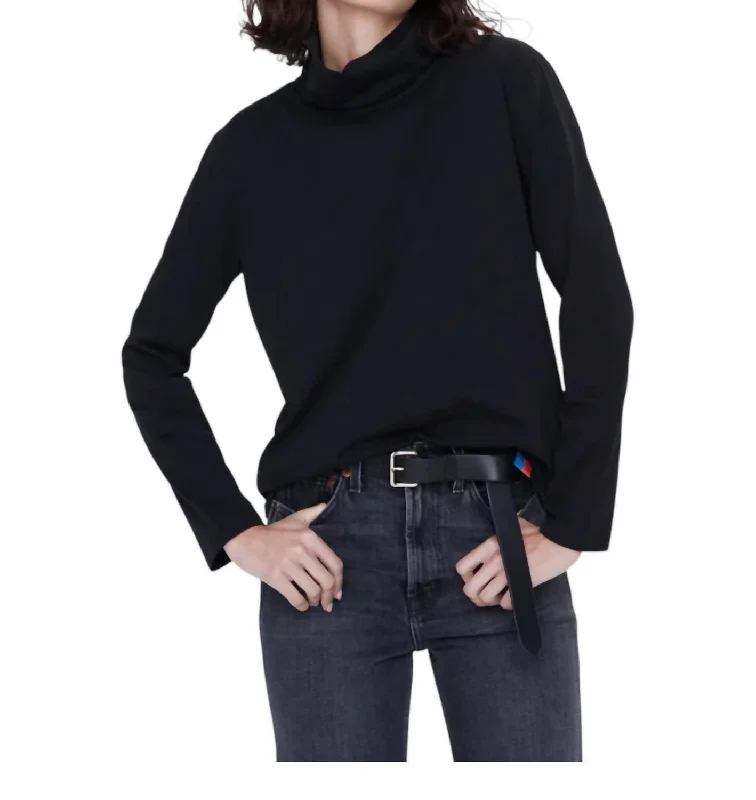 The Turtleneck Sweater In Black