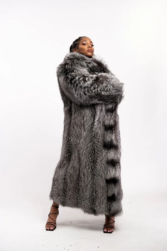 Women's Silver Fox Full Length [Black]